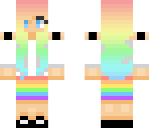 rainbow girl