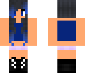 blue girl