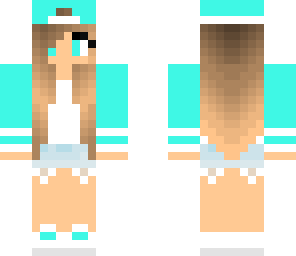 teal tomboy girl