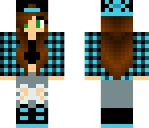 custom sky blue tomboy outfit