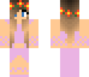 prom girl in pink dress