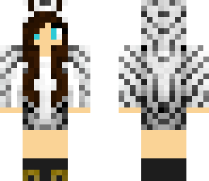 snowy owl girl edit