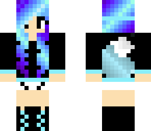 edited wolf girl skin