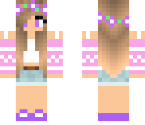 purple girl