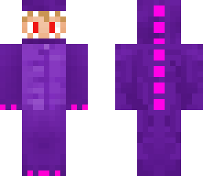 purple dinosaur boy