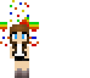 rainbow party mini girl