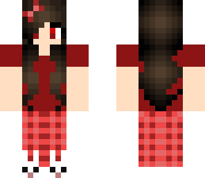 scarlet pajama girl