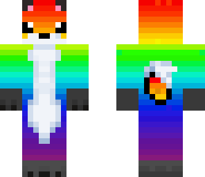rainbow dog