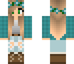 plaid shirt girl edited