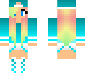 rainbow girl