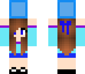 holding block girl
