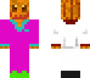 weird pumpkin man