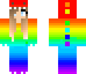 rainbow girl