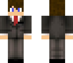 tux guy with blue eyes