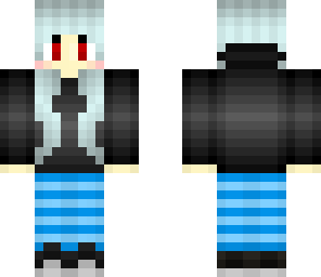 albino girl