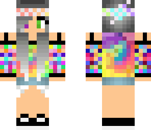 rainbow girl