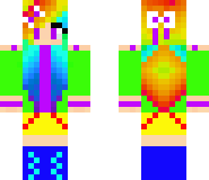 rainbow girl