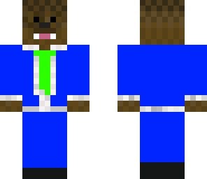 jeromeasf with green tie and blue cloths