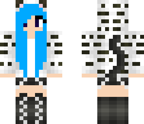 snow leapord girl