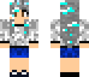 diamond hair girl