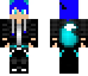 blue wolf boy