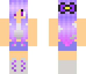 purple hair summer