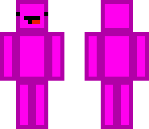 pink derp man