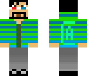 captainsparklez derp 3d skin