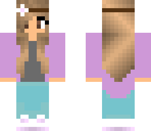 purple girl