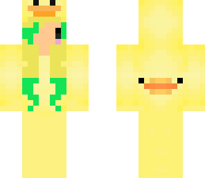 kawaii duck girl