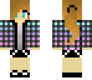 pastel plaid jacket