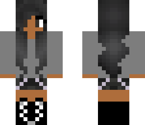 blackish girl black hair