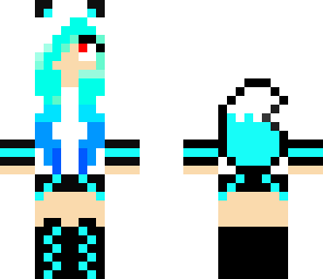 herobrine fox girl