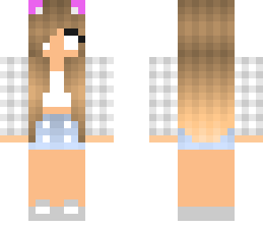 cute herobrine girl