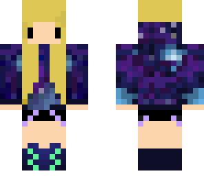 galaxy girl with hidden derp face