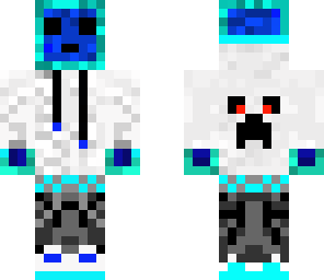 blue slime dude