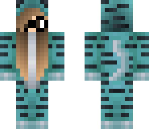 blue tiger girl