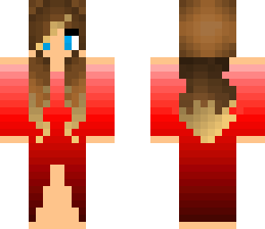 vixen's or female foxy ball gown