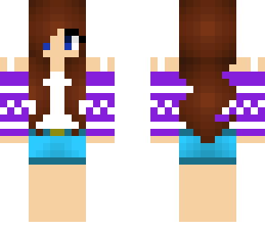 purple headphones girl