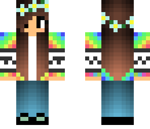 rainbow girl