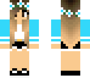 blue girl