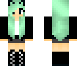 emo cat girl