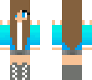 blue girl