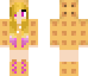 pink waffles