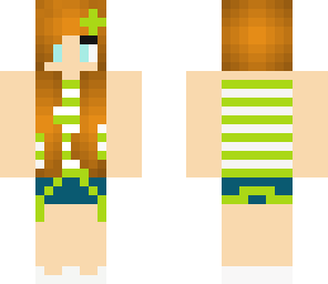 green summer -girl-