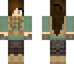 survivor girl with vest