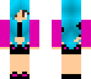 pink and blue gamer