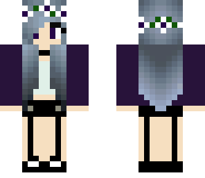 cute purple goth
