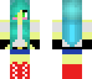 pretty blue hair