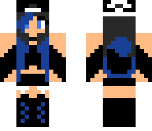 blue girl wulf